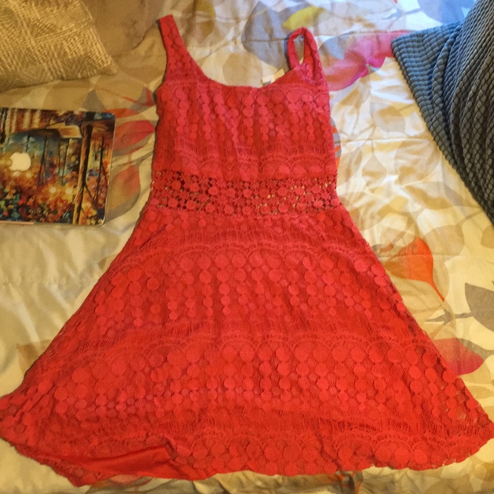 White or Pink Trixxi Dress